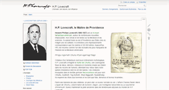 Desktop Screenshot of hplovecraft.eu