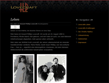 Tablet Screenshot of hplovecraft.de